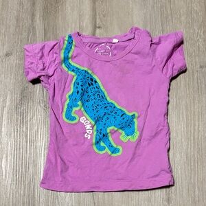Purple Leopard Kids T-Shirt